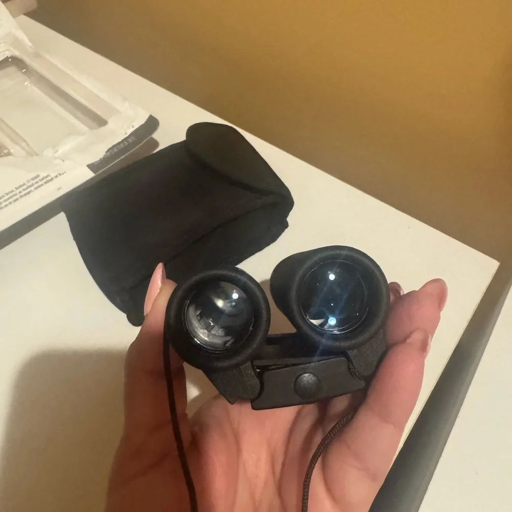 Bushnell Black Binoculars with Case
